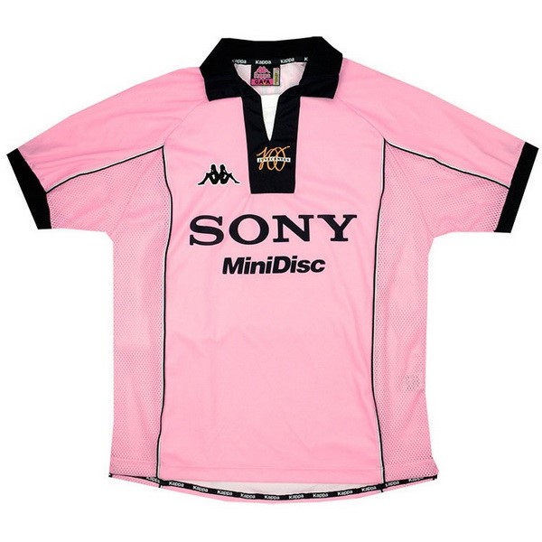 Maillot Football Juventus Exterieur Retro 1997 1998 Rose